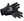 Edea -pimple fingerless gloves, black 