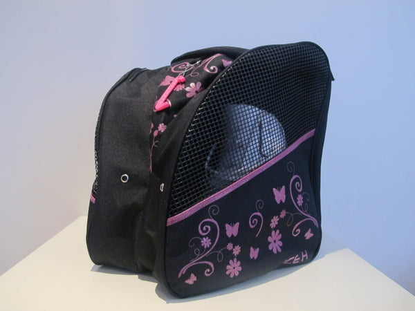 Luistinreppu ICE H 1.0 -luistinreppu, pinkillä kukkakuviolla