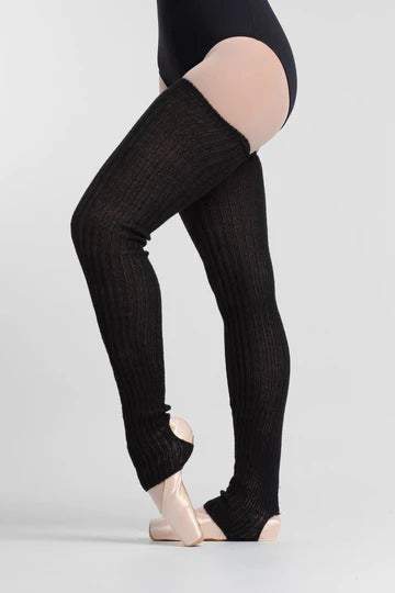 Säärystimet Intermezzo 2021 Maxivul -merinovillasäärystin Black