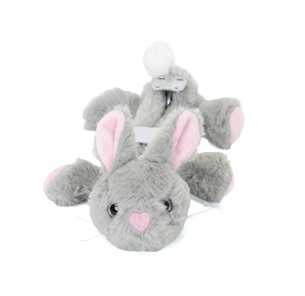 Pehmeät teräsuojat Jerry's Grey Bunny -pehmoteräsuoja