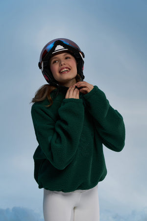 Harjoitustakki JIV Sport Teddy Sweater L / Vihreä