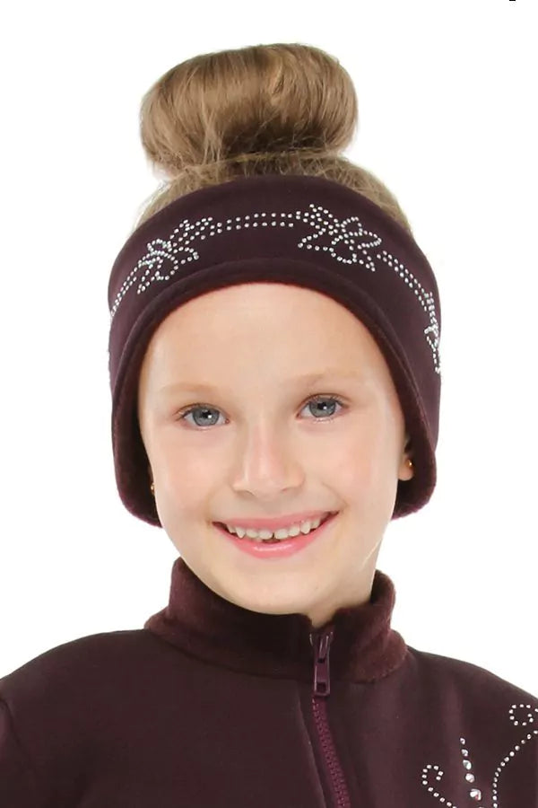 Pannat KMC polartec-panta strasseilla, musta Black