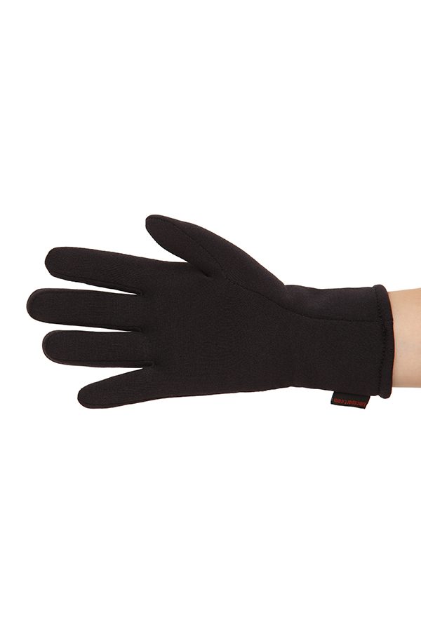 KMC Polartec gloves, black 