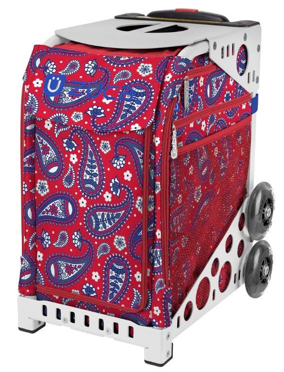 Sisus, Zuca Zuca Paisley in Red -sisus