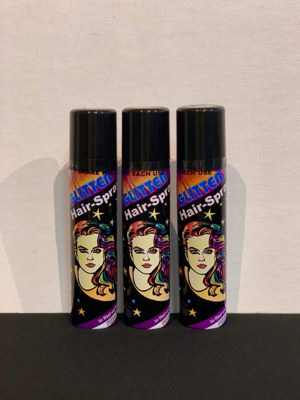 Vartalo- ja hiuskimalle Glitter Hius-spray