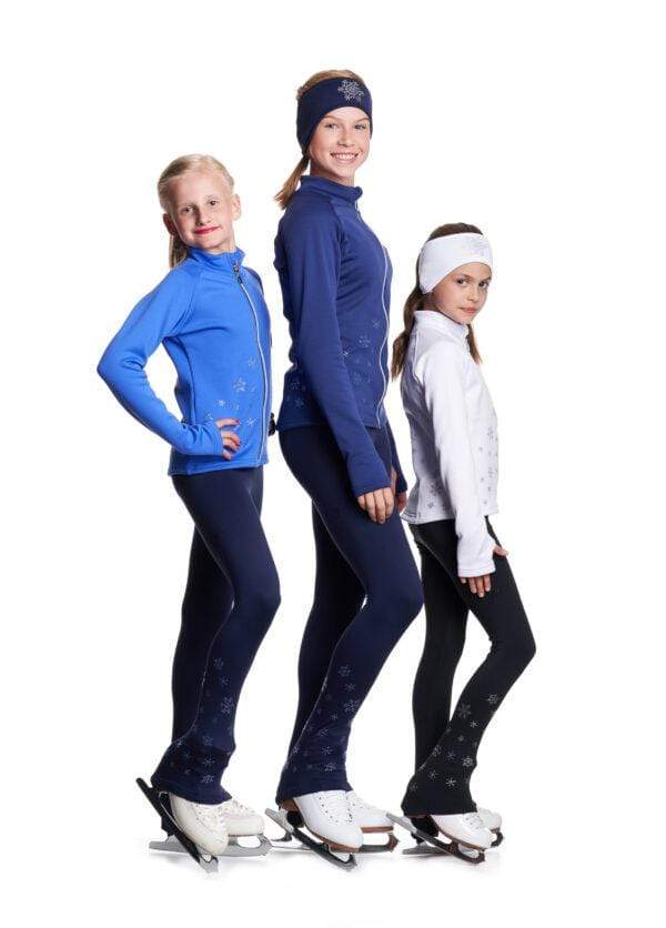 JIV Leggings Snowflakes Youth – Figure Skating Boutique